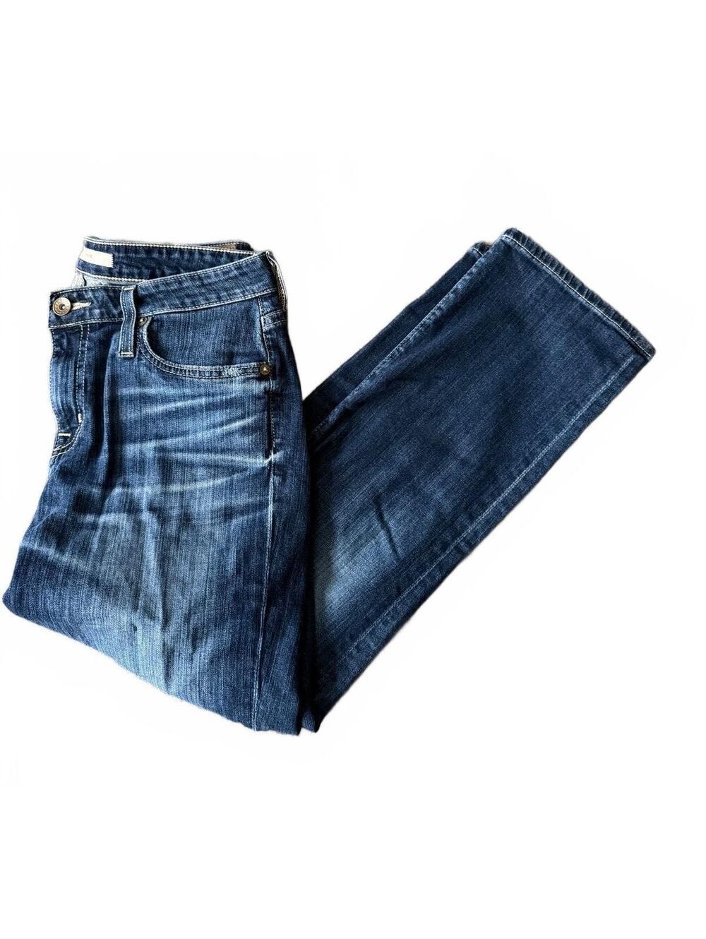 Big Star Maddie Women's Cropped Denim Jeans Size 26 Streetwear City Urban Casual